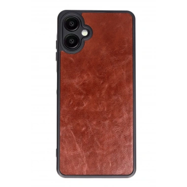 Mey İthalat®  Samsung Galaxy A06 Kılıf Aras Deri Kapak - Bordo