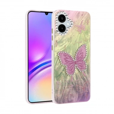 Mey İthalat®  Samsung Galaxy A06 Kılıf Blade Aynalı Desenli Kapak - Desen 5