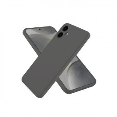 Mey İthalat®  Samsung Galaxy A06 Kılıf First Silikon - Gri