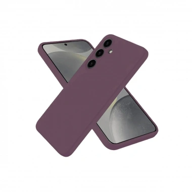 Mey İthalat®  Samsung Galaxy A06 Kılıf First Silikon - Mürdüm