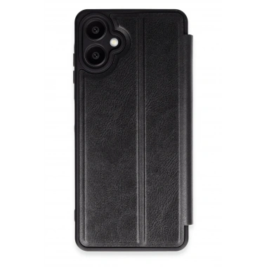 Mey İthalat® Samsung Galaxy A06 Kılıf Flip Cover - Siyah