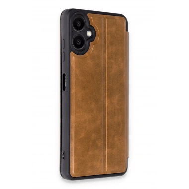 Mey İthalat® Samsung Galaxy A06 Kılıf Flip Cover - Taba