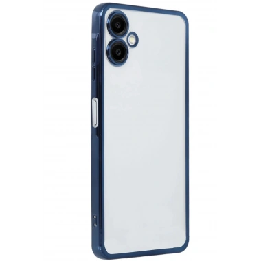 Mey İthalat®  Samsung Galaxy A06 Kılıf  Lensli Silikon - Lacivert