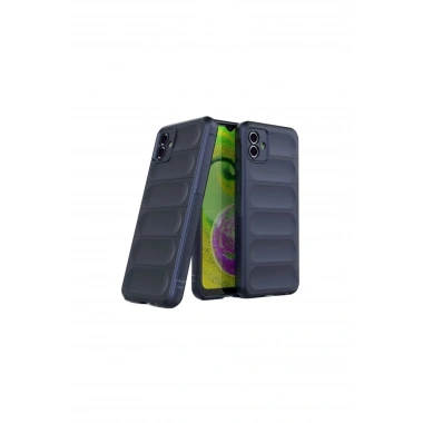 Mey İthalat®  Samsung Galaxy A06 Kılıf Optimum Silikon - Lacivert