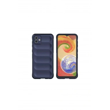 Mey İthalat®  Samsung Galaxy A06 Kılıf Optimum Silikon - Lacivert