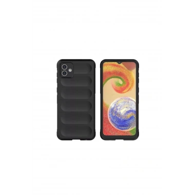 Mey İthalat®  Samsung Galaxy A06 Kılıf Optimum Silikon - Siyah