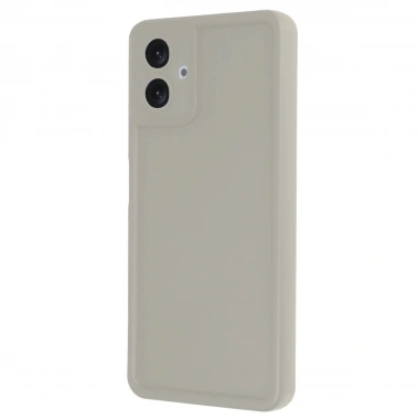 Mey İthalat®  Samsung Galaxy A06 Kılıf Viera Silikon - Krem