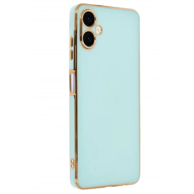 Mey İthalat®  Samsung Galaxy A06 Kılıf Volet Silikon - Açık Yeşil