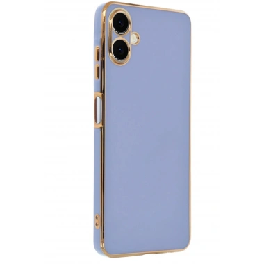 Mey İthalat®  Samsung Galaxy A06 Kılıf Volet Silikon - Mavi
