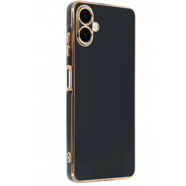 Mey İthalat®  Samsung Galaxy A06 Kılıf Volet Silikon - Siyah