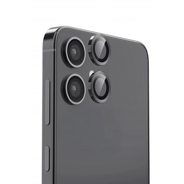 Mey İthalat® Samsung Galaxy A06 Raze Metal Kamera Lens - Siyah