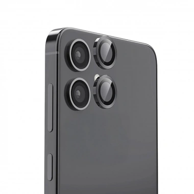Mey İthalat® Samsung Galaxy A06 Raze Metal Kamera Lens - Siyah