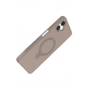 Mey İthalat®  Samsung Galaxy A06 Regal Magsafe Standlı Kapak - Çöl Titanyum
