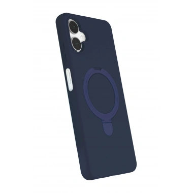 Mey İthalat®  Samsung Galaxy A06 Regal Magsafe Standlı Kapak - Lacivert