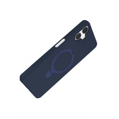 Mey İthalat®  Samsung Galaxy A06 Regal Magsafe Standlı Kapak - Lacivert