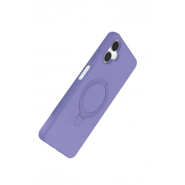 Mey İthalat®  Samsung Galaxy A06 Regal Magsafe Standlı Kapak - Lila