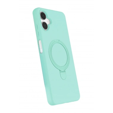Mey İthalat®  Samsung Galaxy A06 Regal Magsafe Standlı Kapak - Su Yeşili