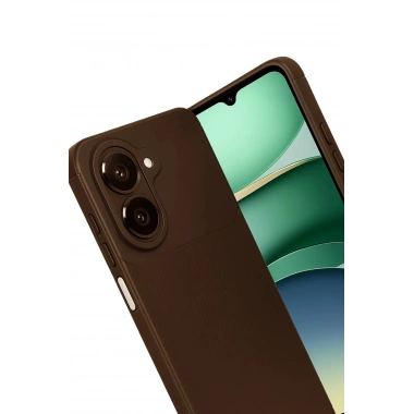 Mey İthalat®  Samsung Galaxy A07 4G Auto Focus Karbon Kapak - Kahverengi