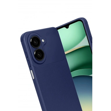Mey İthalat®  Samsung Galaxy A07 4G Auto Focus Karbon Kapak - Lacivert