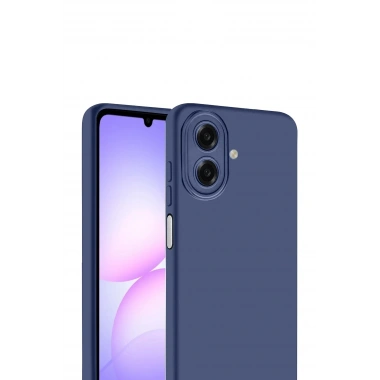 Mey İthalat®  Samsung Galaxy A07 4G First Silikon - Lacivert