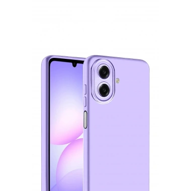 Mey İthalat®  Samsung Galaxy A07 4G First Silikon - Lila