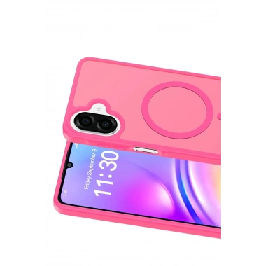 Mey İthalat®  Samsung Galaxy A07 4G Jota Magsafe Kapak - Rose