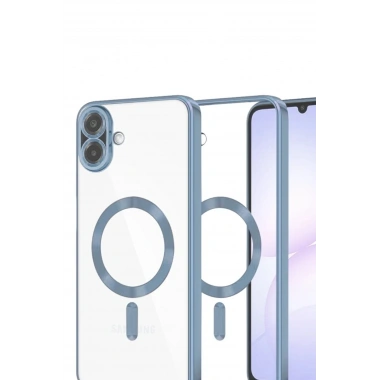 Mey İthalat®  Samsung Galaxy A07 4G Kross Magneticsafe Kapak - Sierra Blue