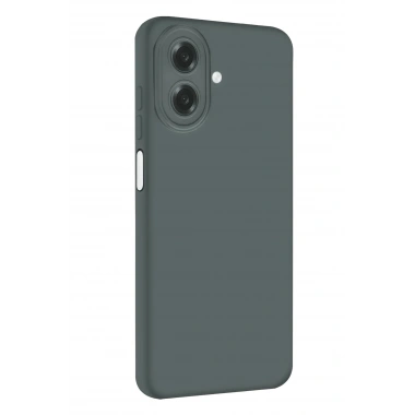 Mey İthalat® Samsung Galaxy A07 4G Nano içi Kadife Silikon - Gri