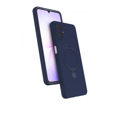Mey İthalat®  Samsung Galaxy A07 4G Regal Magsafe Standlı Kapak - Lacivert