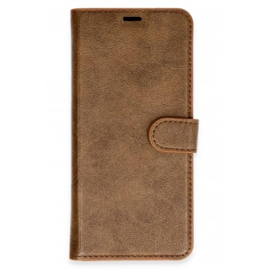 Mey İthalat®  Samsung Galaxy A07 4G Trend S Plus Kapaklı Kılıf - Taba
