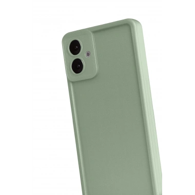Mey İthalat®  Samsung Galaxy A07 4G Viera Silikon - Açık Yeşil