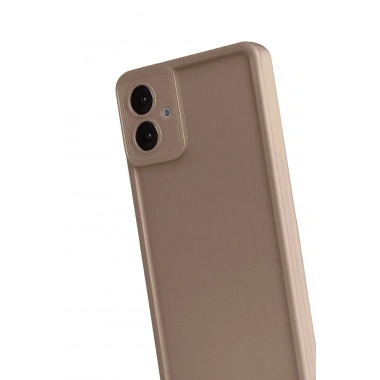 Mey İthalat®  Samsung Galaxy A07 4G Viera Silikon - Kahverengi
