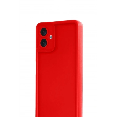 Mey İthalat®  Samsung Galaxy A07 4G Viera Silikon - Kırmızı