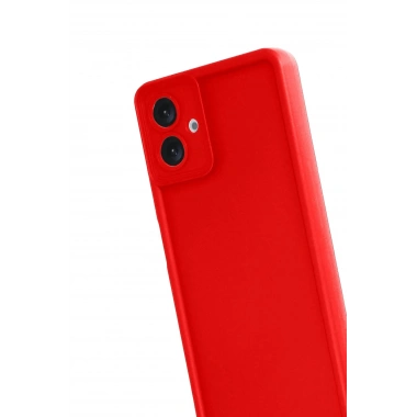 Mey İthalat®  Samsung Galaxy A07 4G Viera Silikon - Kırmızı