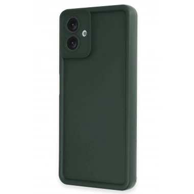 Mey İthalat®  Samsung Galaxy A07 4G Viera Silikon - Koyu Yeşil