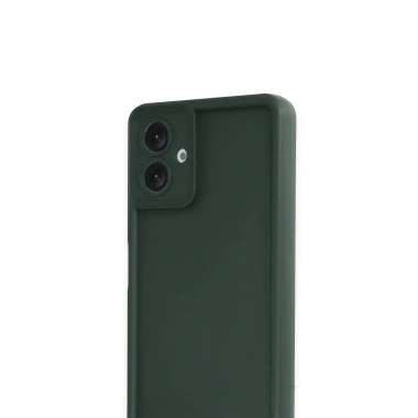 Mey İthalat®  Samsung Galaxy A07 4G Viera Silikon - Koyu Yeşil