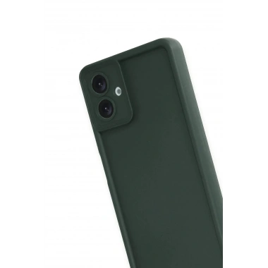 Mey İthalat®  Samsung Galaxy A07 4G Viera Silikon - Koyu Yeşil