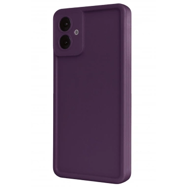 Mey İthalat®  Samsung Galaxy A07 4G Viera Silikon - Mürdüm