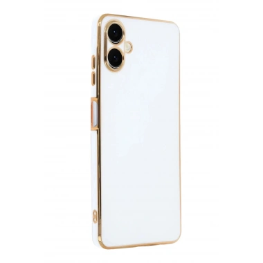 Mey İthalat®  Samsung Galaxy A07 4G Volet Silikon - Beyaz