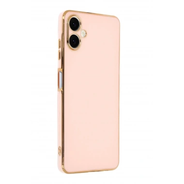 Mey İthalat®  Samsung Galaxy A07 4G Volet Silikon - Pembe
