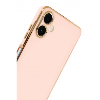 Mey İthalat®  Samsung Galaxy A07 4G Volet Silikon - Pembe