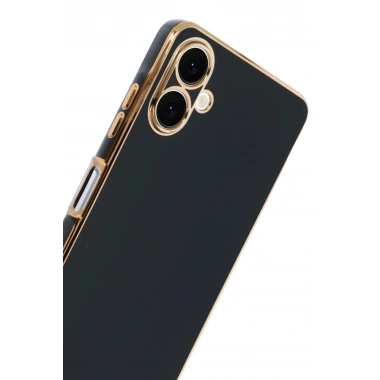 Mey İthalat®  Samsung Galaxy A07 4G Volet Silikon - Siyah