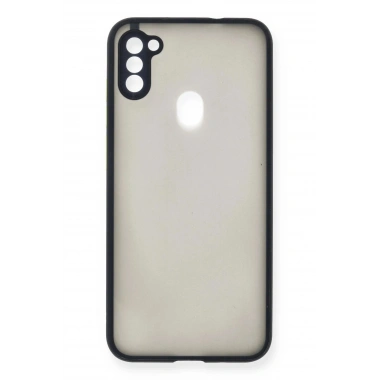 Mey İthalat®  Samsung Galaxy A11 Kılıf Montreal Silikon Kapak - Lacivert