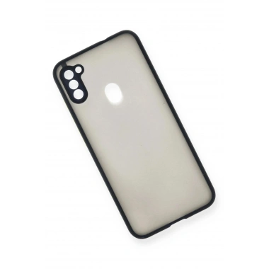 Mey İthalat®  Samsung Galaxy A11 Kılıf Montreal Silikon Kapak - Lacivert