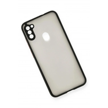 Mey İthalat®  Samsung Galaxy A11 Kılıf Montreal Silikon Kapak - Siyah