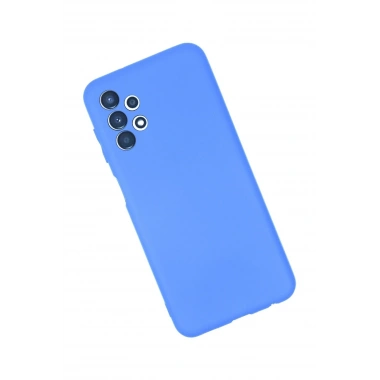 Mey İthalat®  Samsung Galaxy A13 4G Kılıf First Silikon - Mavi