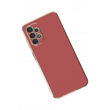 Mey İthalat®  Samsung Galaxy A13 4G Kılıf Volet Silikon - Kırmızı