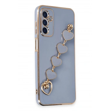 Mey İthalat® Samsung Galaxy A14 4G Kılıf Esila Silikon - Gri
