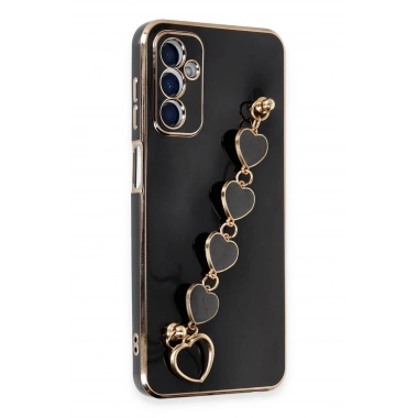 Mey İthalat® Samsung Galaxy A14 4G Kılıf Esila Silikon - Siyah