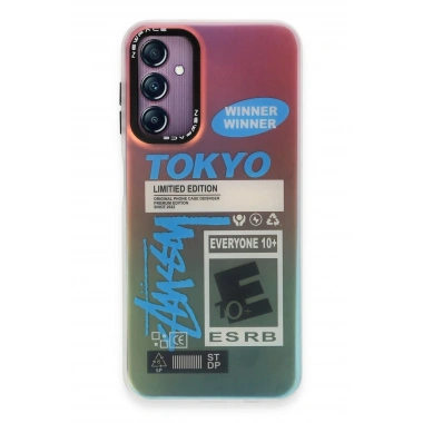 Mey İthalat®  Samsung Galaxy A14 4G Kılıf Estoril Desenli Kapak - Estoril - 1